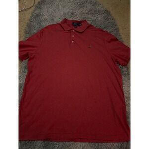 Polo‎ Ralph Lauren Men's Classic Fit Polo Shirt Red XL Short Sleeve Pony Logo
